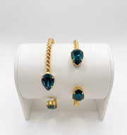 C Svedbom Emerald Green Mini Drop Bracelet