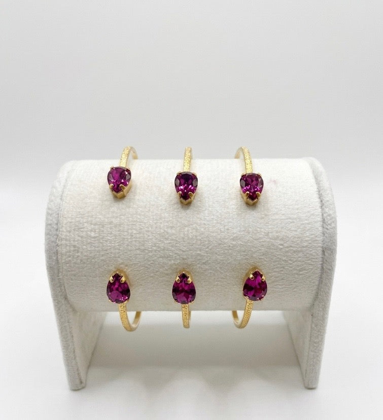C. Svedbom Dark Rose Petite Drop Bracelet