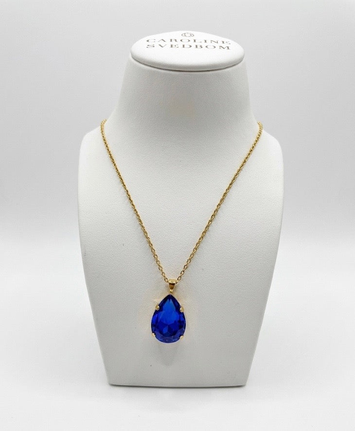 C. Svedbom Sapphire Classic Drop Necklace