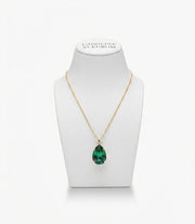 C. Svedbom Green Peridot Classic Drop Necklace