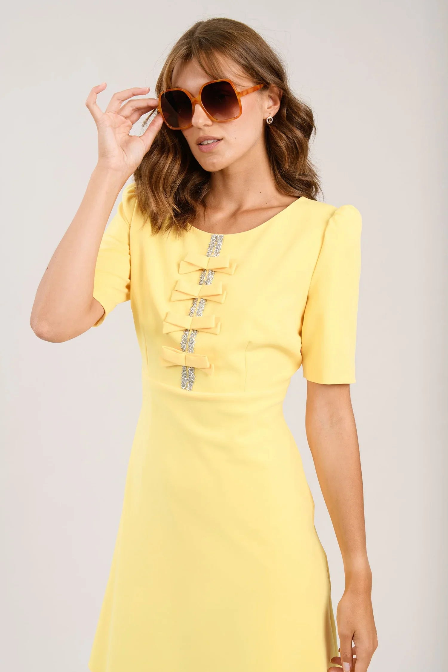 Jubilee Midi Buttercup Yellow Dress