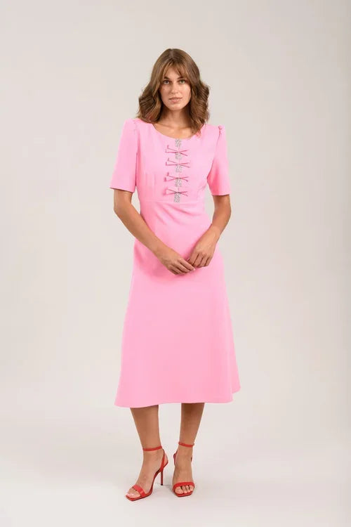 Jubilee Midi Pink Dress