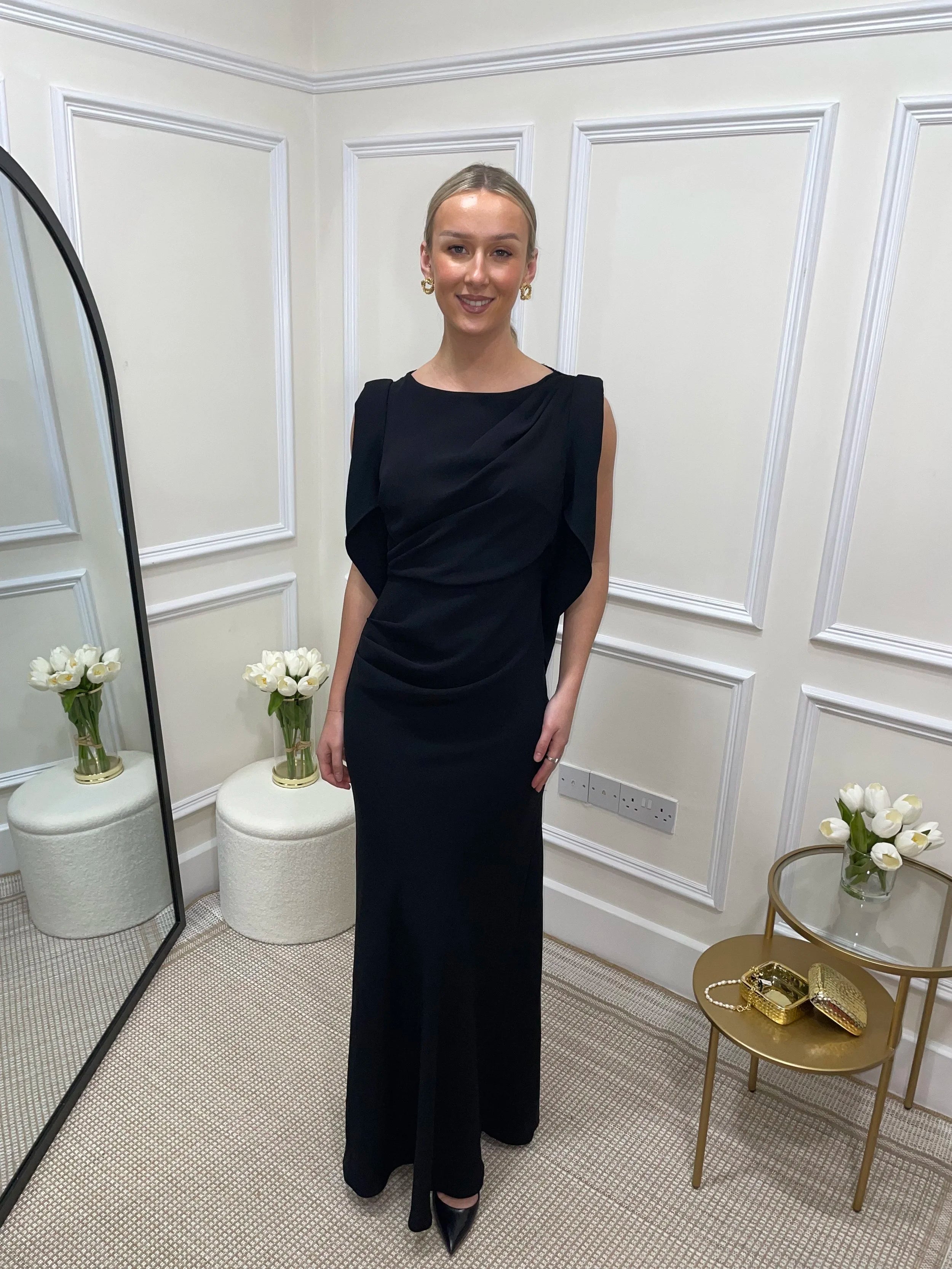 Mandy Black Gown
