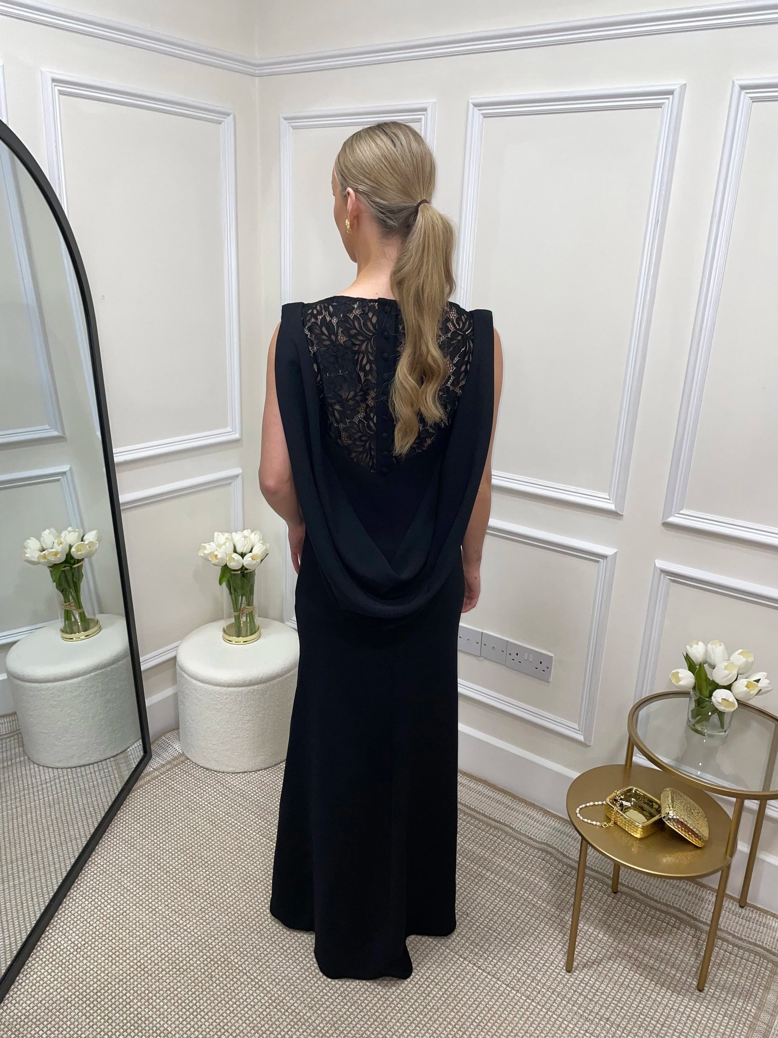 Mandy Black Gown