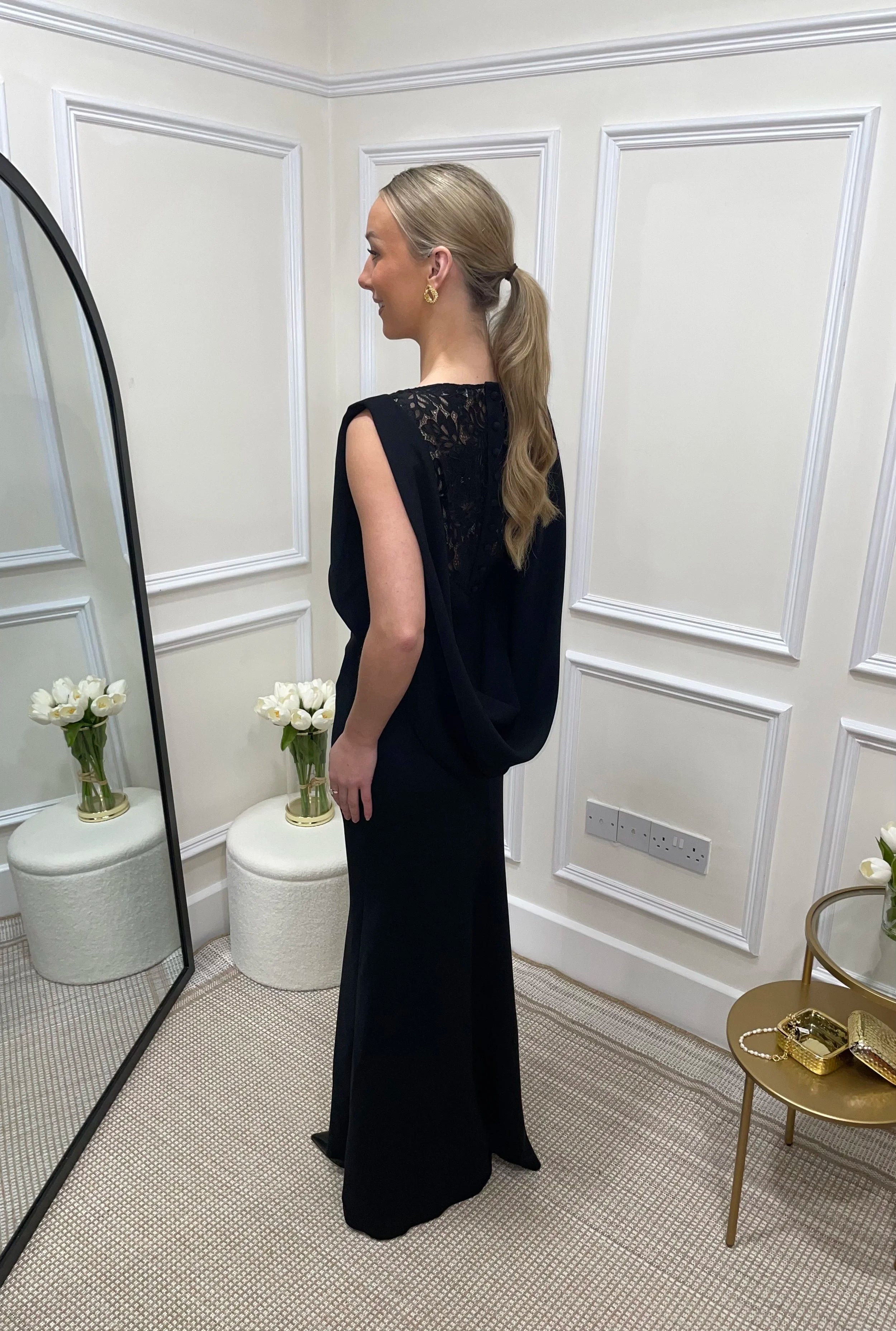 Mandy Black Gown