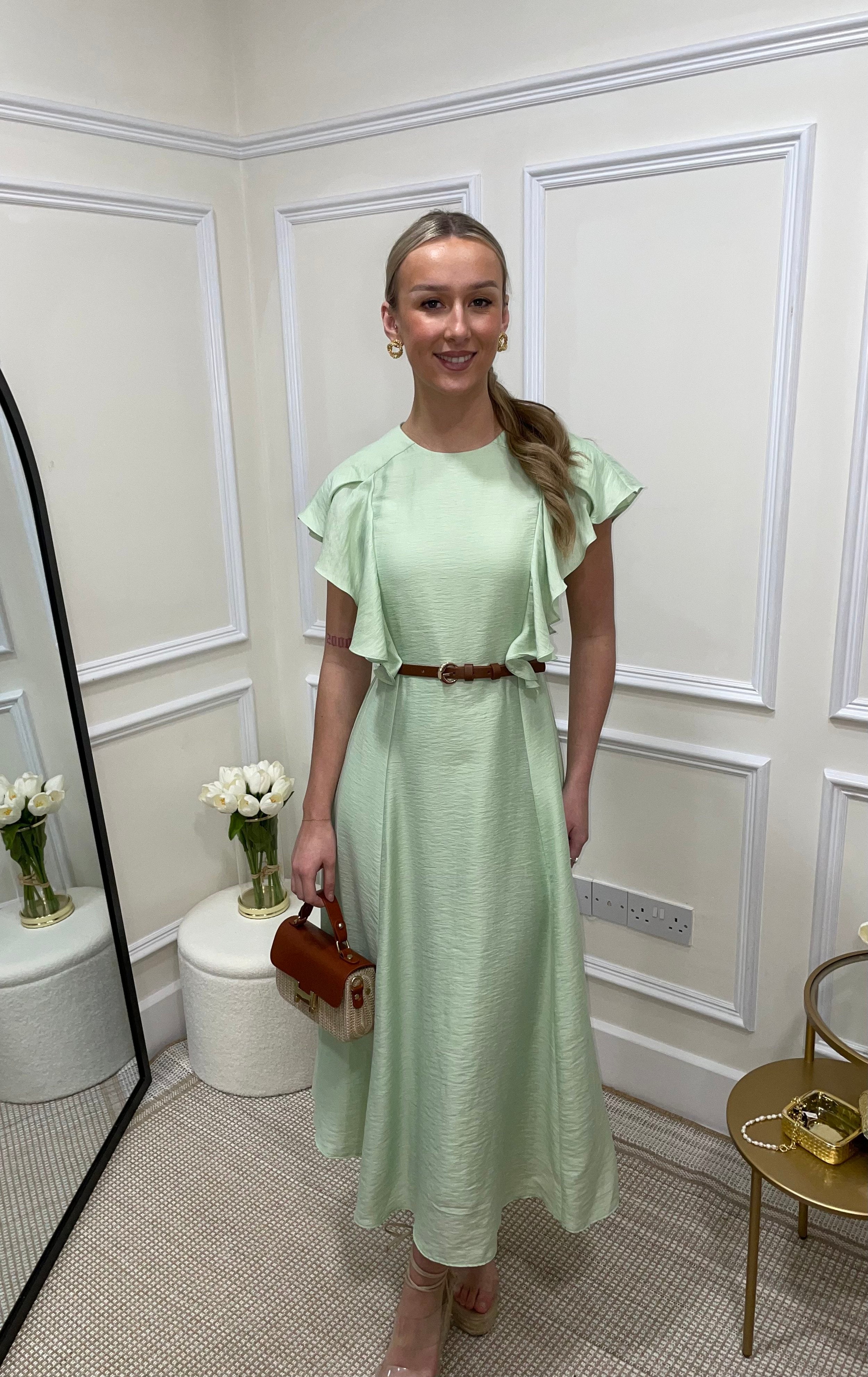 Mindy Mint Dress