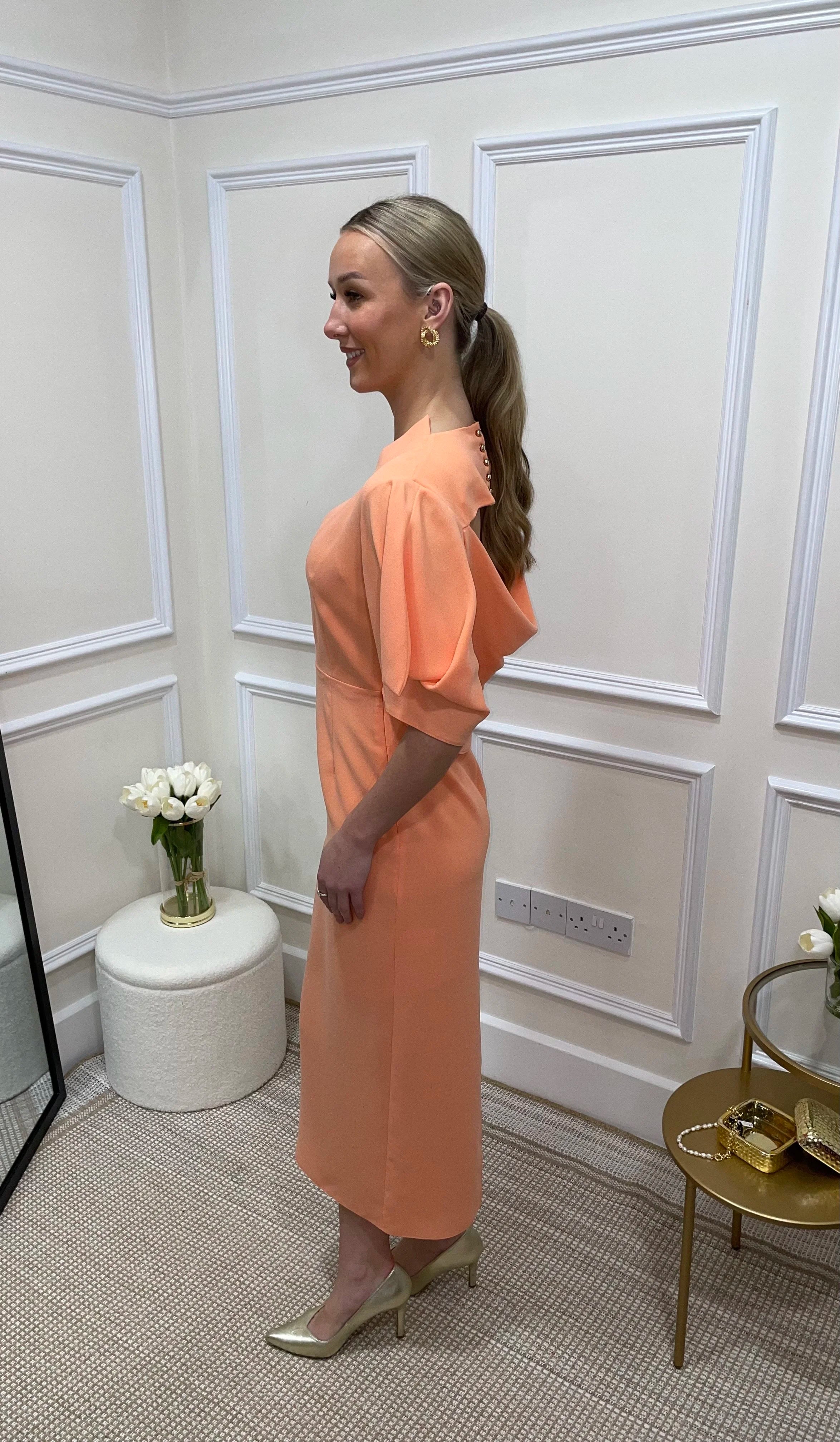 Sydney Coral Dress
