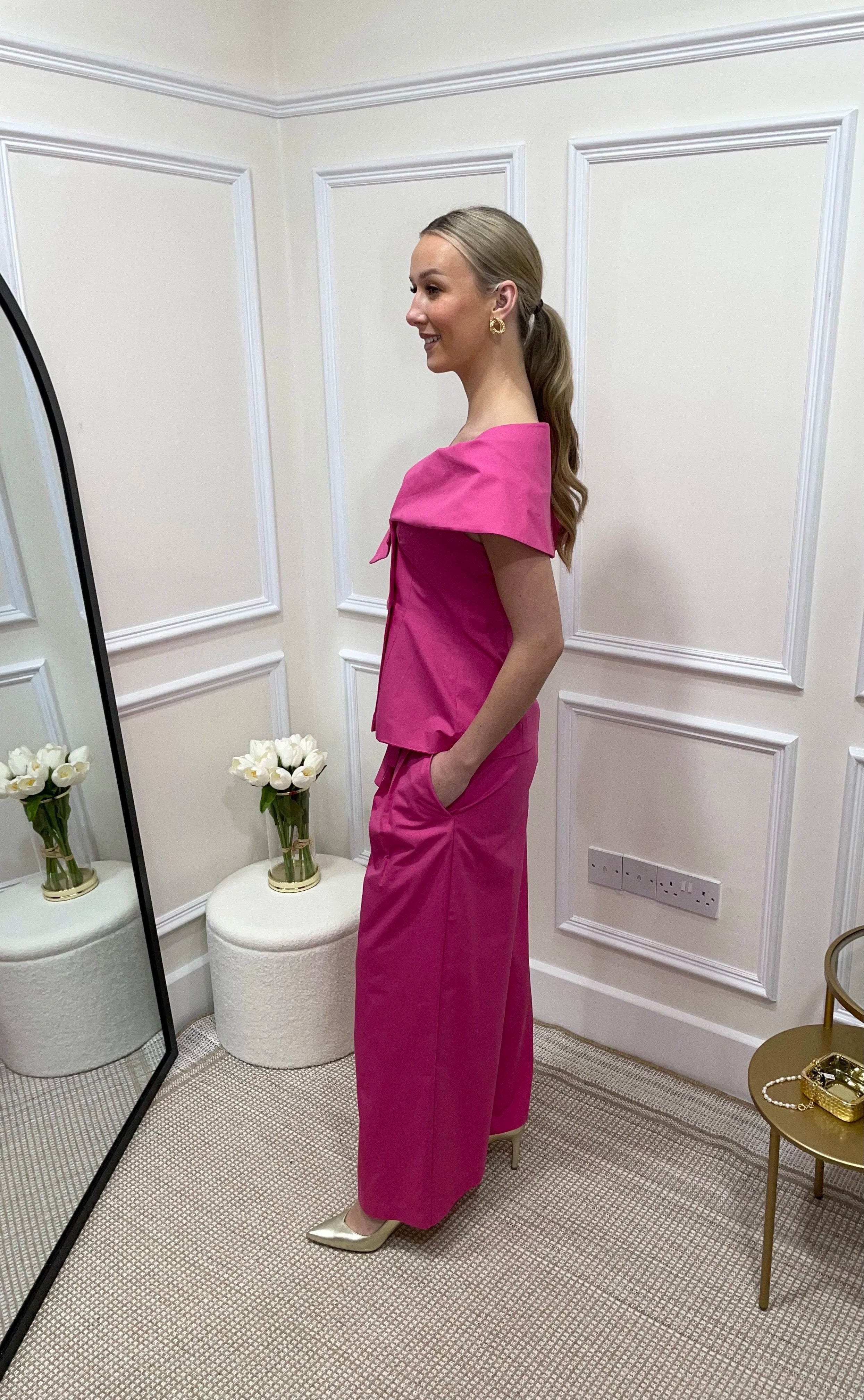 Bethany Fuchsia Pink Co Ord
