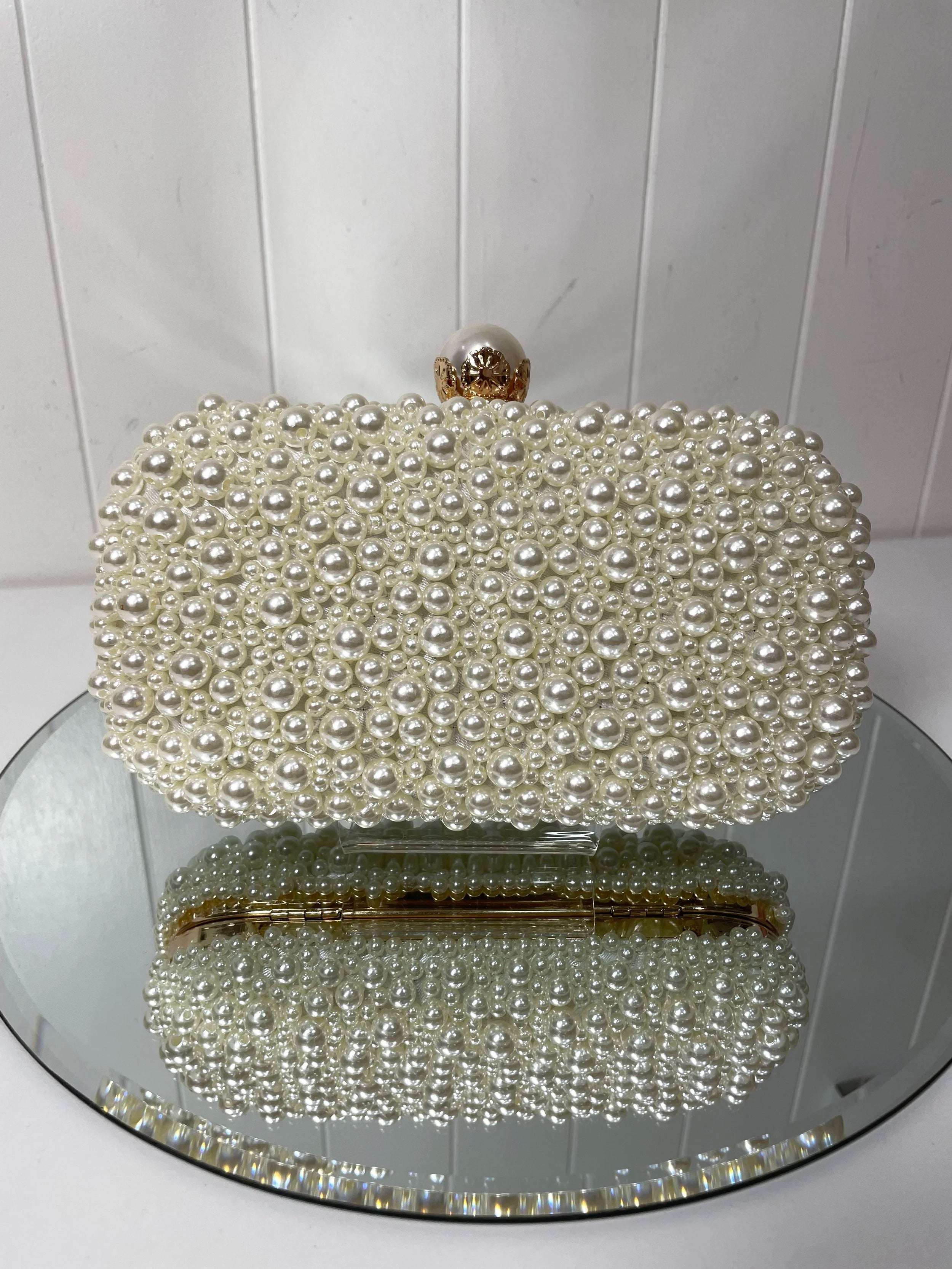 Kendall Pearl Clutch