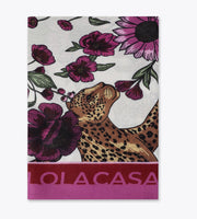 Zina Tigers & Flowers Scarf
