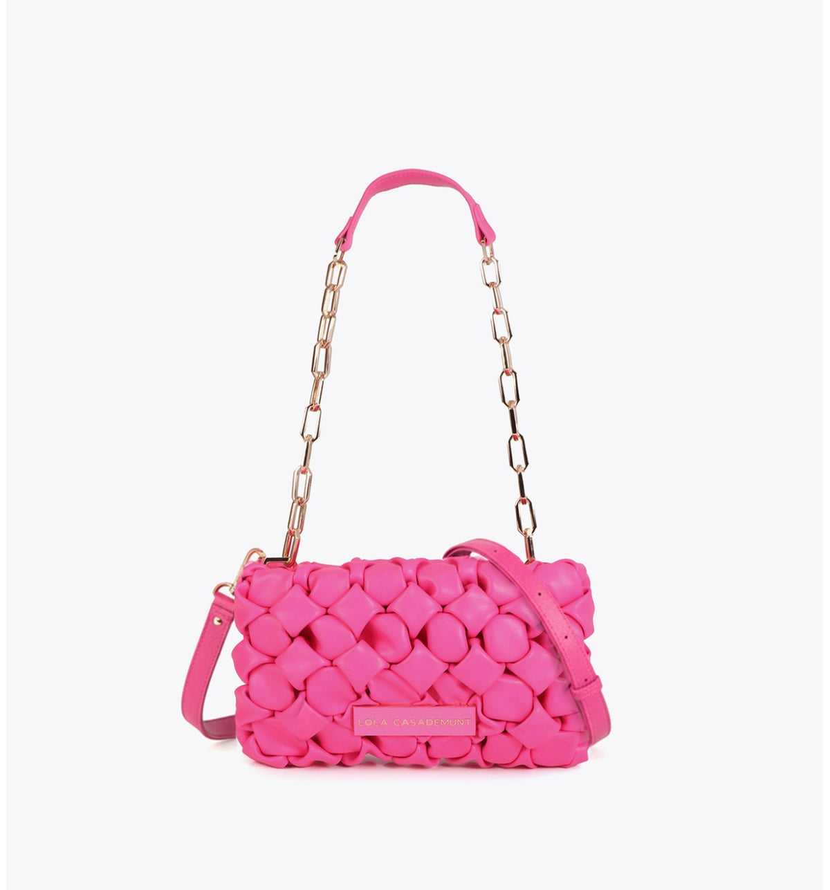 Jonie Pink Knot Crossbody Bag