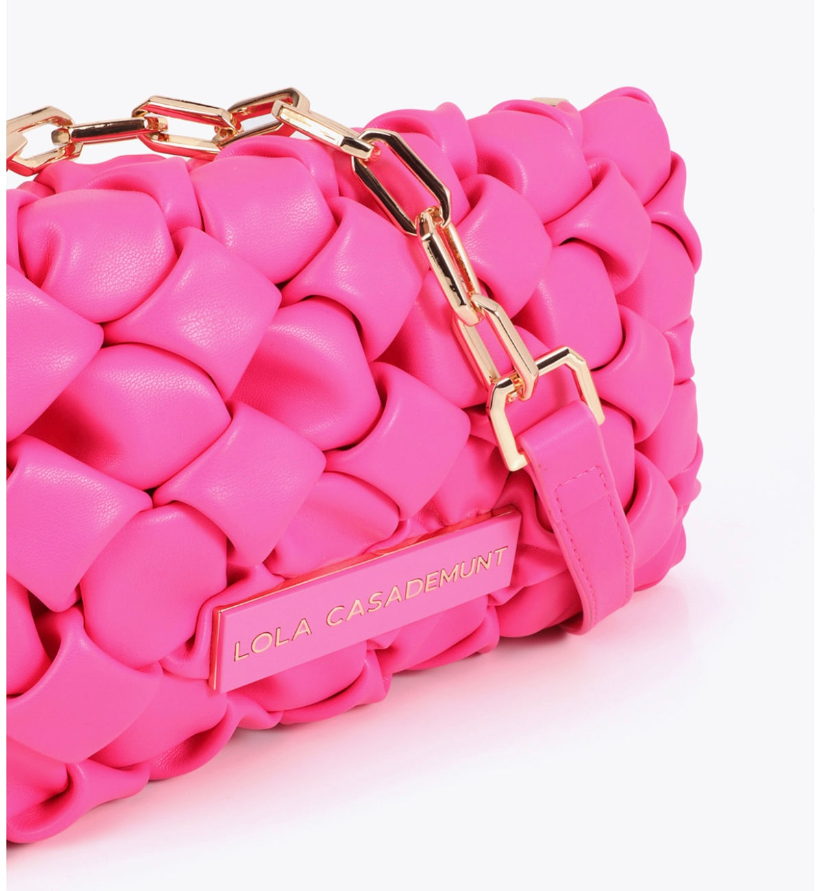 Jonie Pink Knot Crossbody Bag