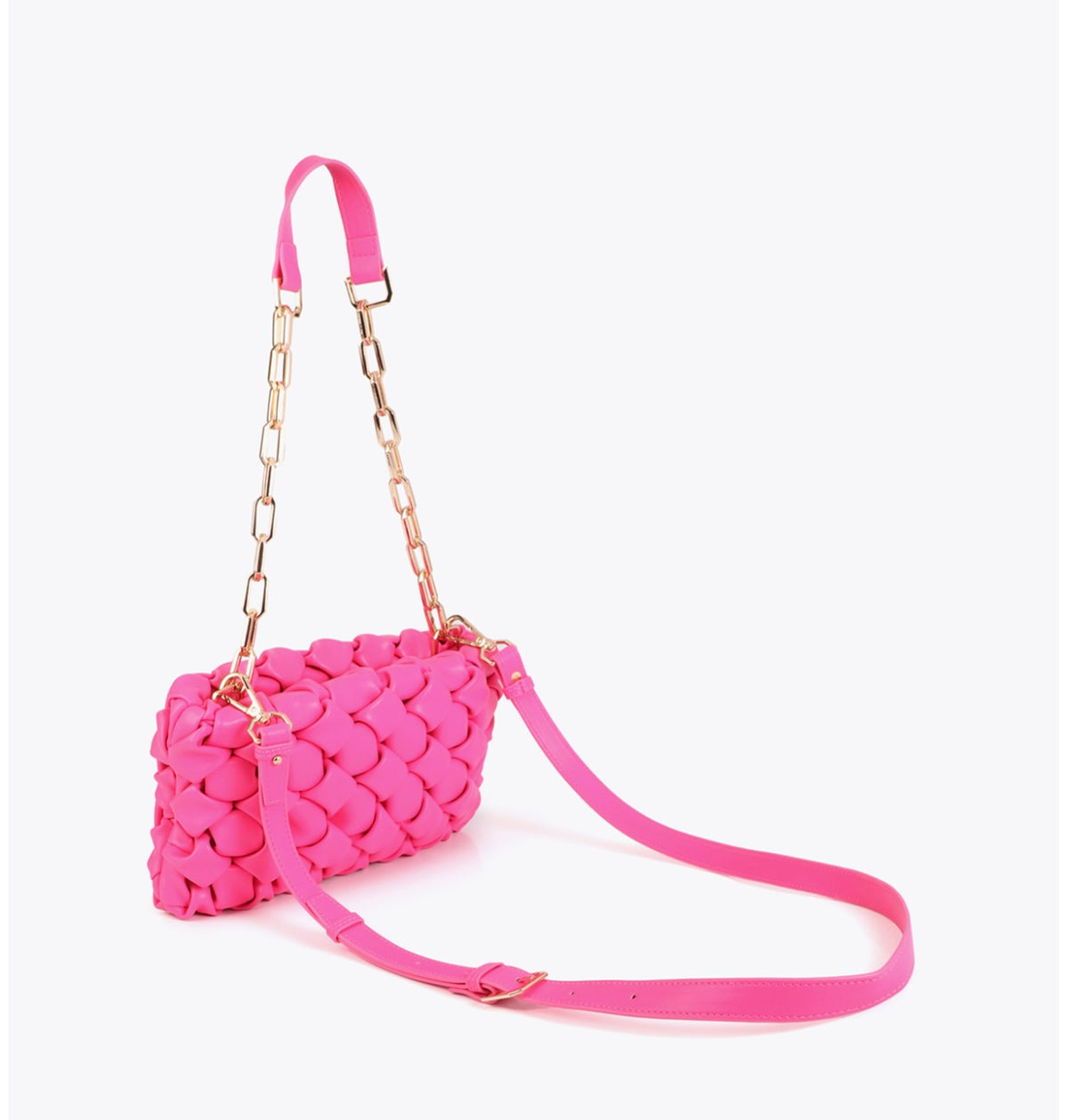 Jonie Pink Knot Crossbody Bag