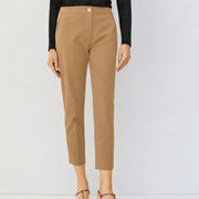 Kate Camel Ankle Length Trousers