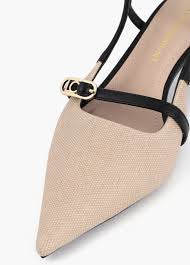 Lola Two-Tone Slingback Heels