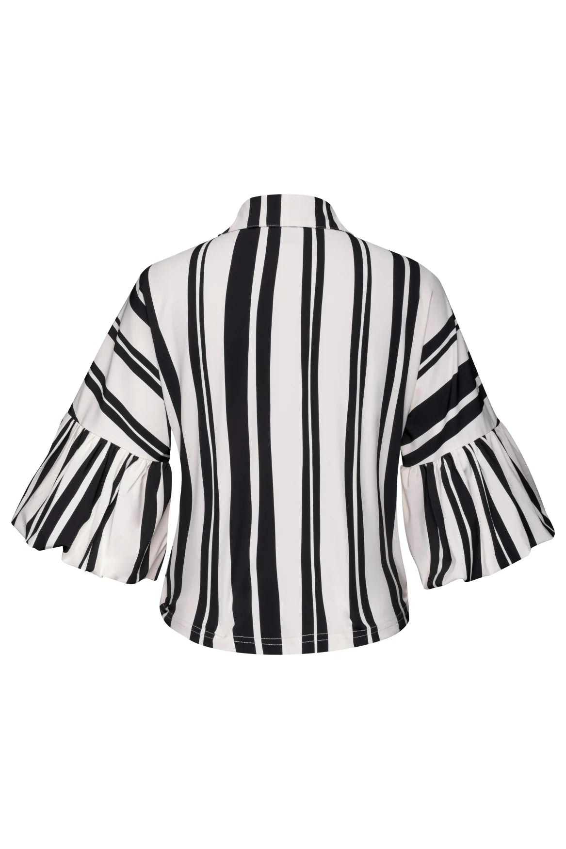 Senna Navy/Cream Striped Blouse