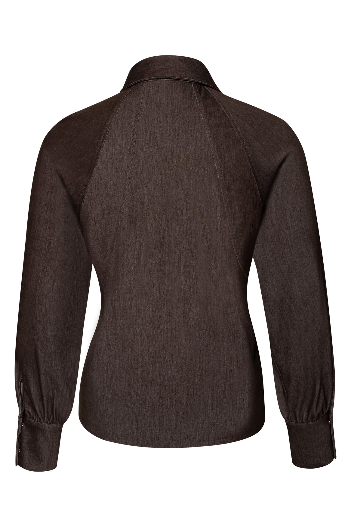 Pino Tencel Sadaer Denim Brown Blouse