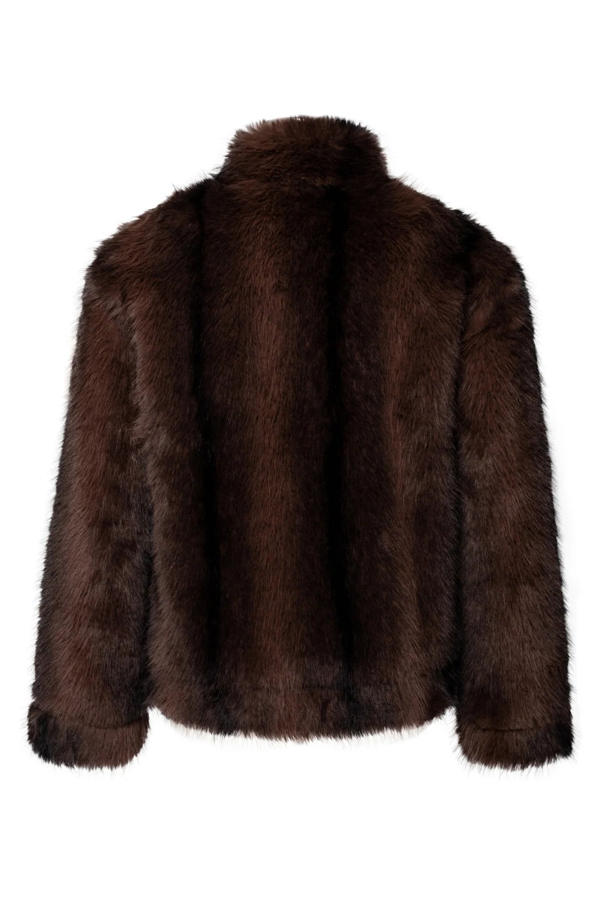 Hailey Brown Fur Jacket