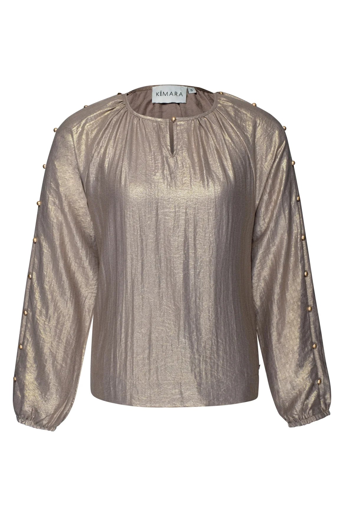 Bras Gold Shimmer Blouse