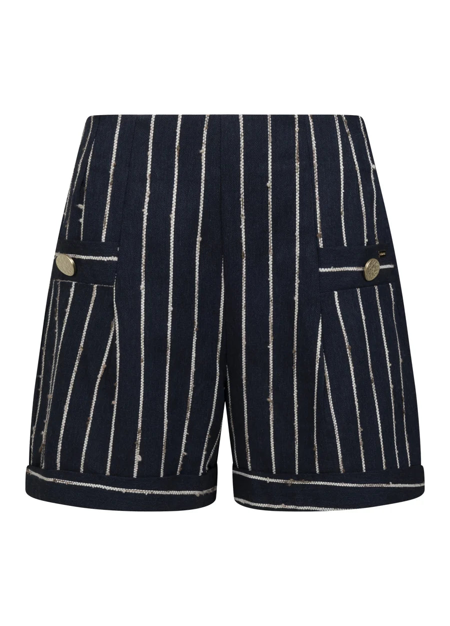 Dune Stripe Navy Short