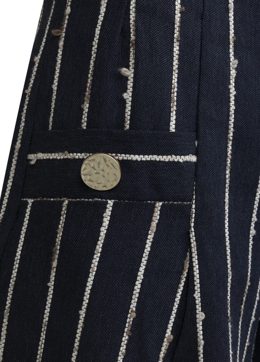 Dune Stripe Navy Short