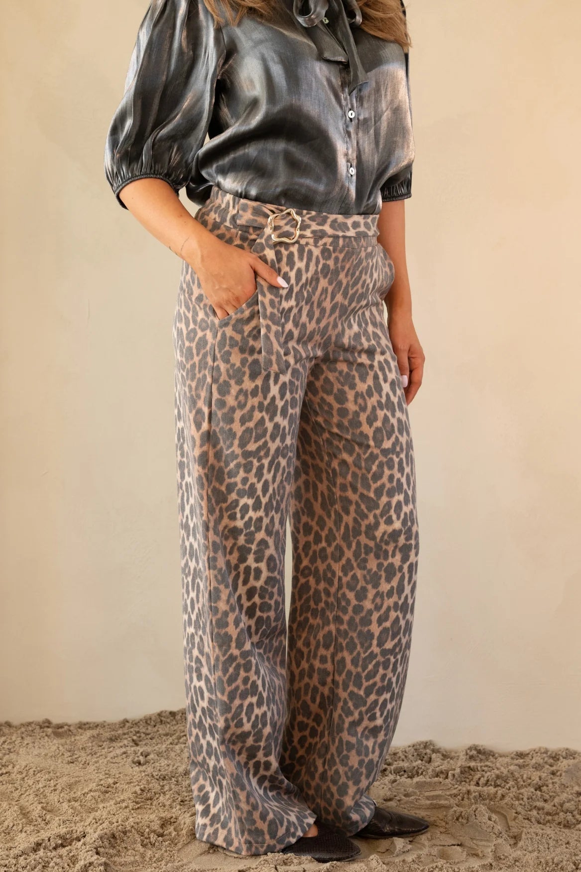 Liora Leopard Trousers