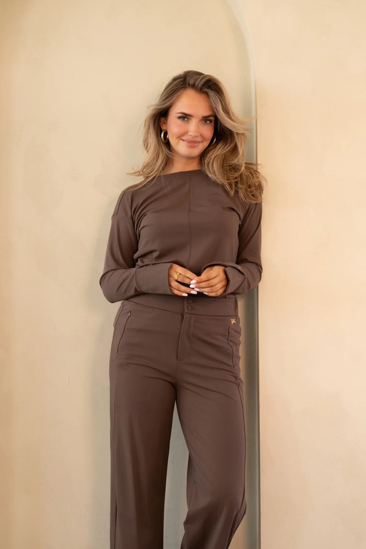 Kelsey Brown Travel Top
