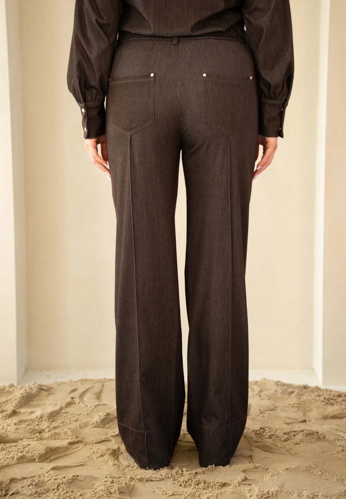 Fenne Denim Brown Jeans
