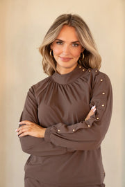 Meave Brown Travel Blouse