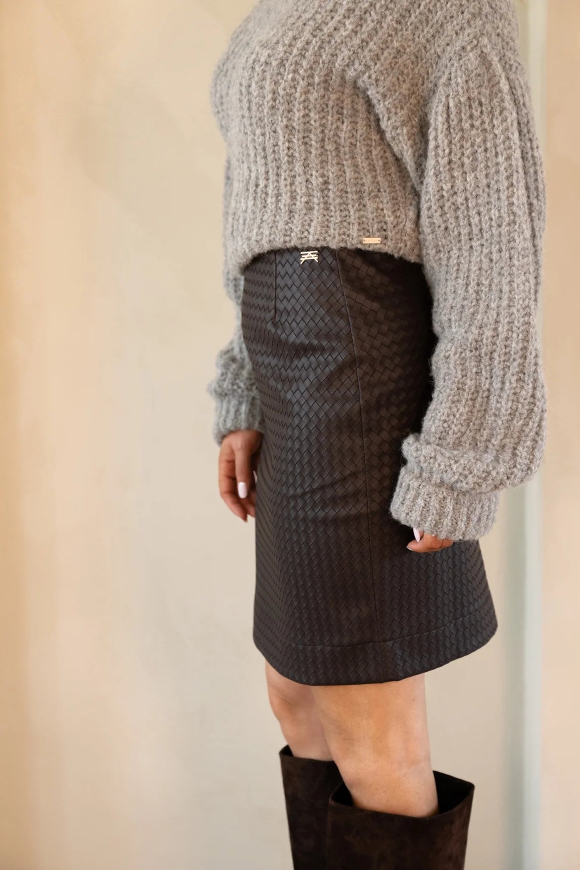 Fayenna Brown Skirt