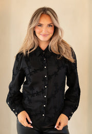 Kita Black Blouse