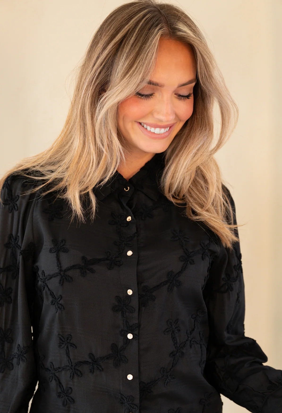 Kita Black Blouse