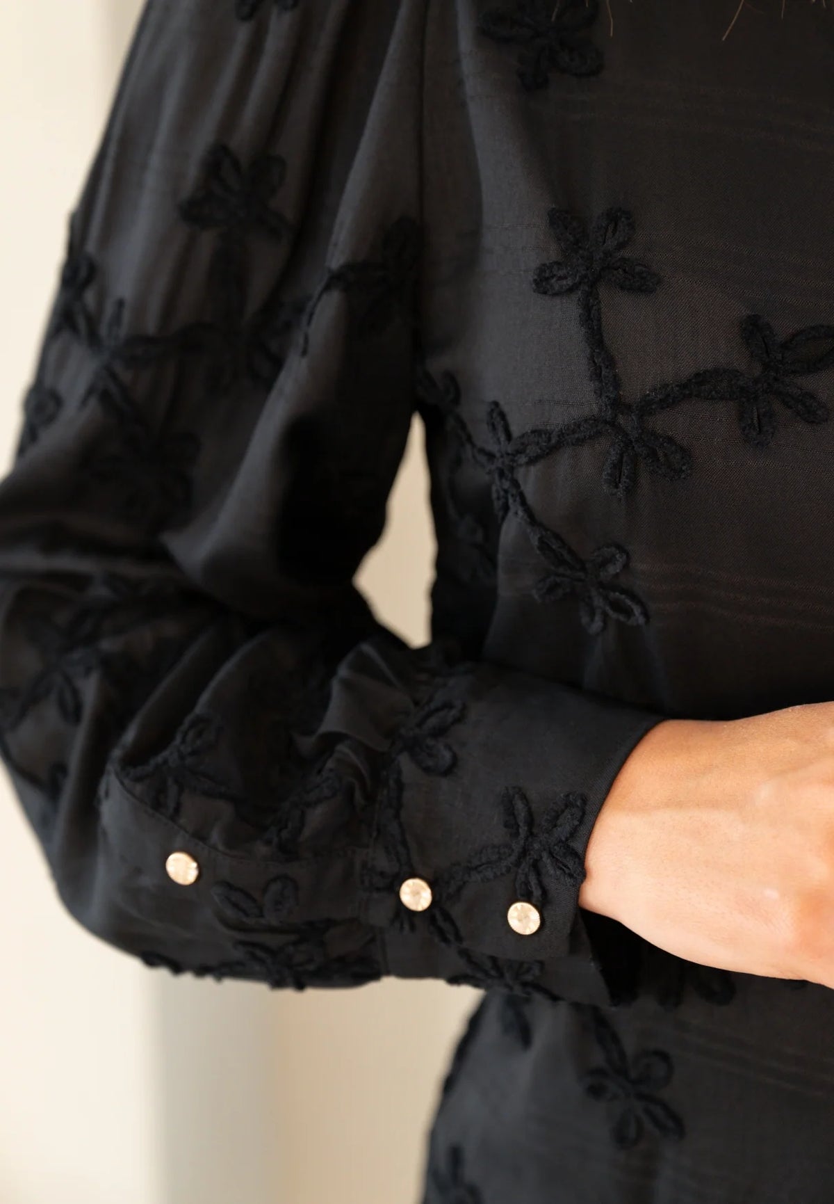 Kita Black Blouse