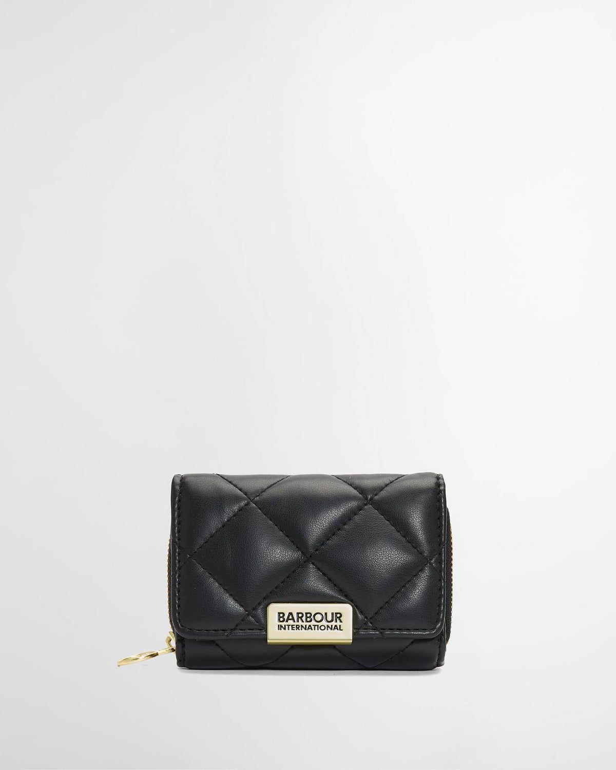 Aurora Black Tri-Fold Purse