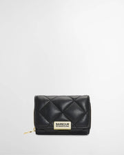 Aurora Black Tri-Fold Purse