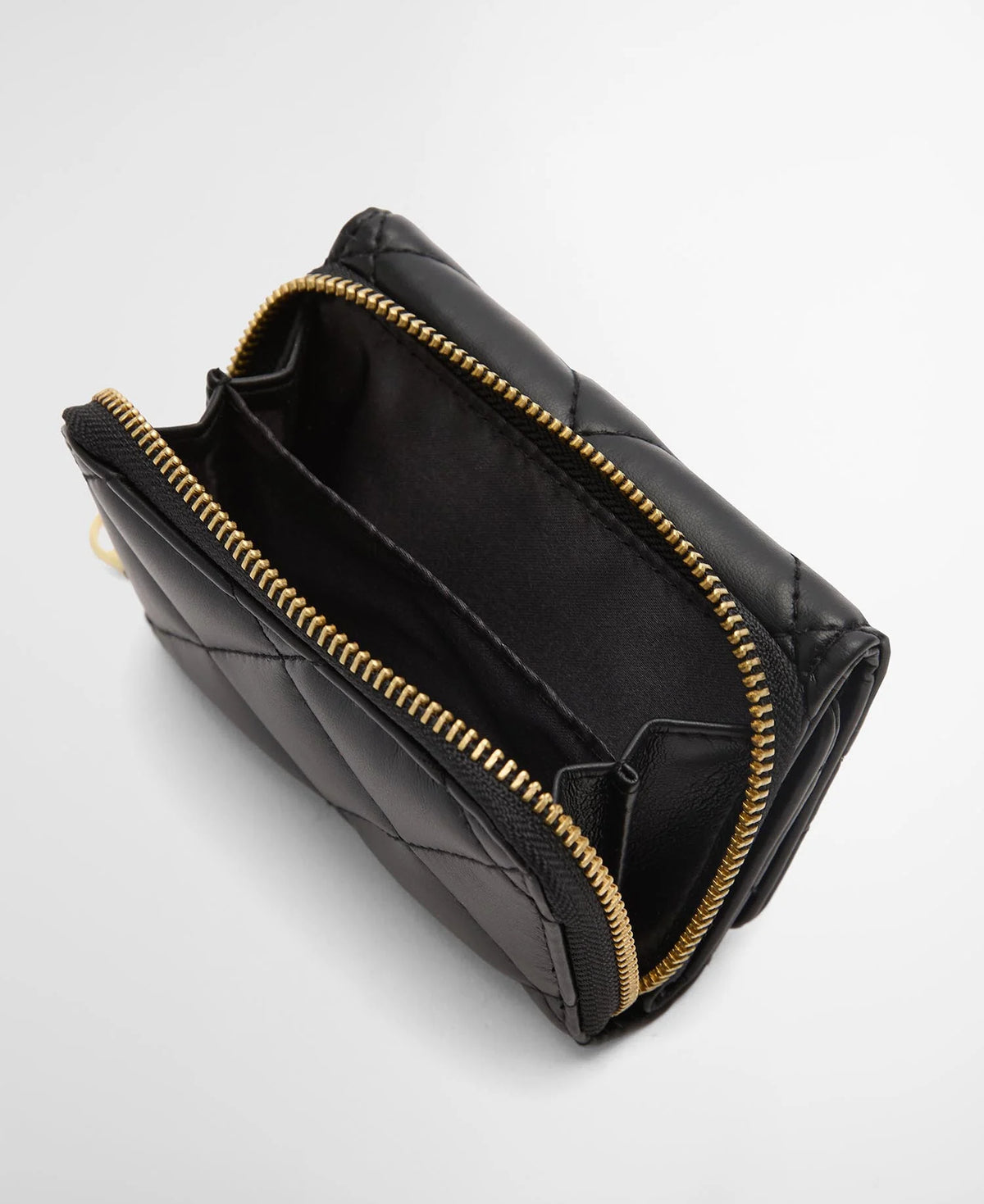 Aurora Black Tri-Fold Purse