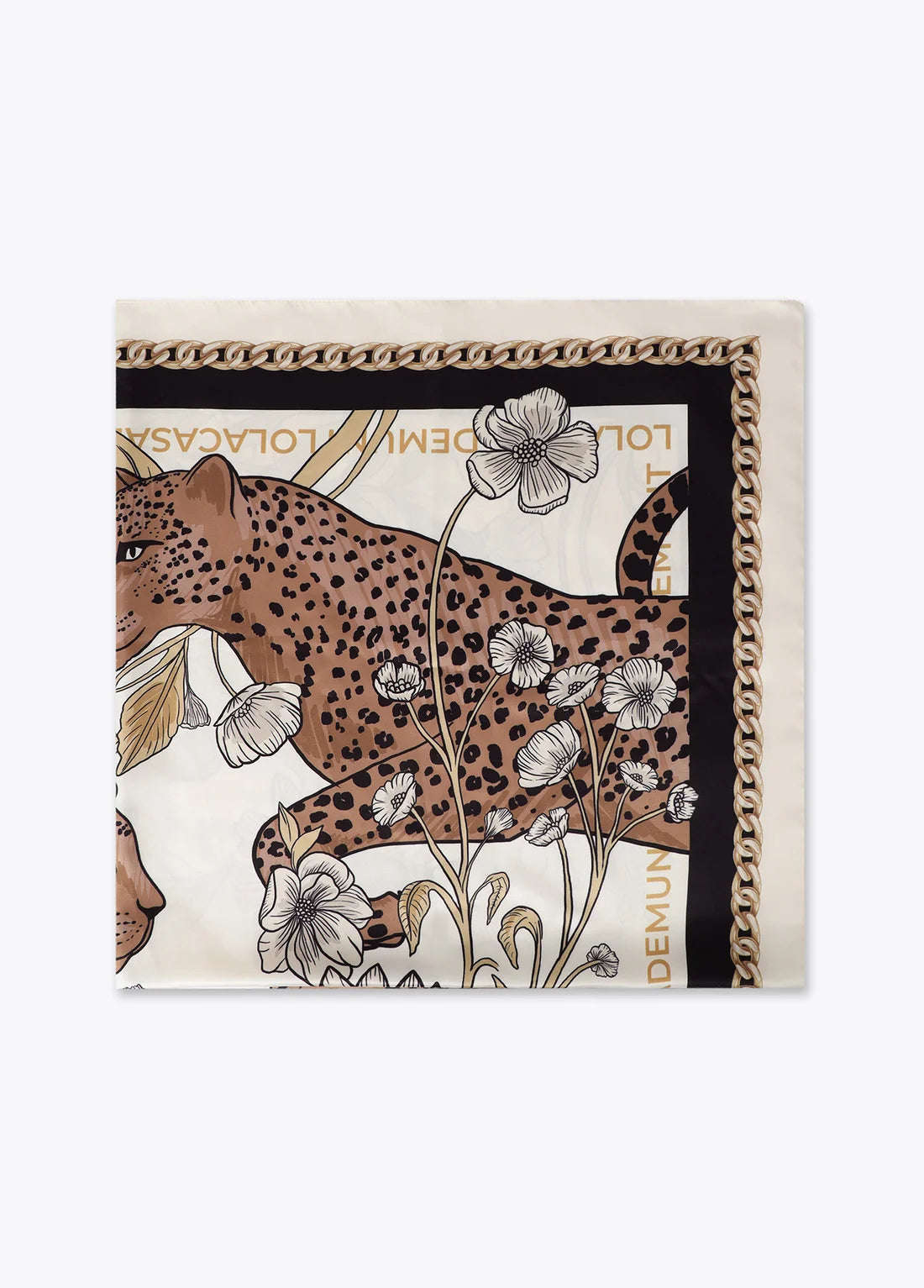 Fiore Tigers & Flowers Scarf