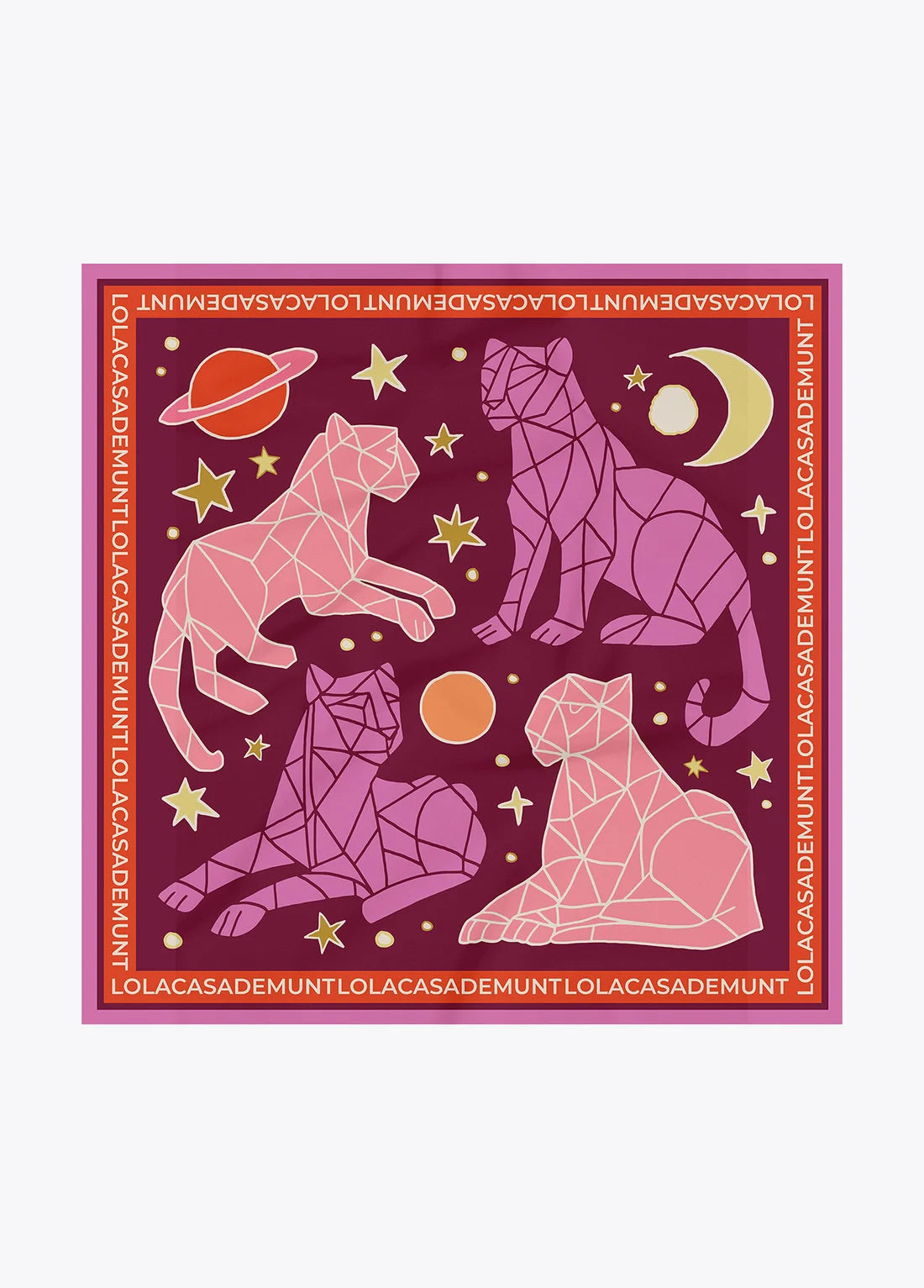 Jolie Cosmic Tigers Scarf