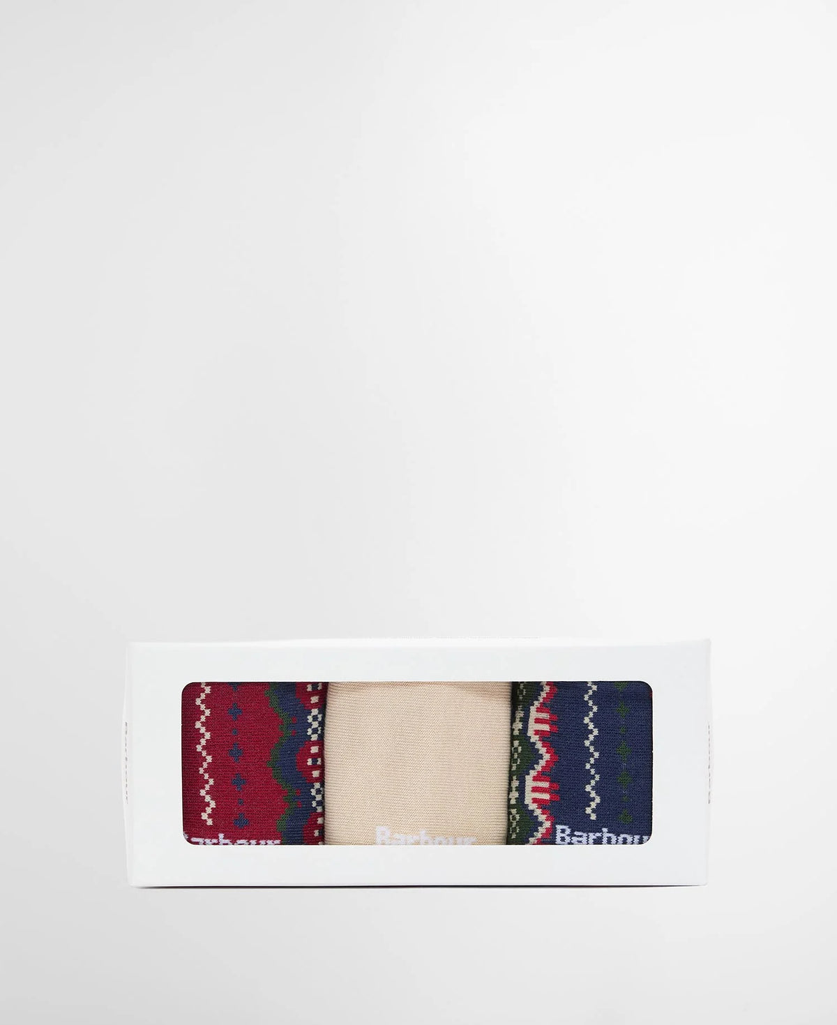 Helen Navy Barbour Sock Giftset