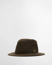 Barbour Olive Fedora Hat