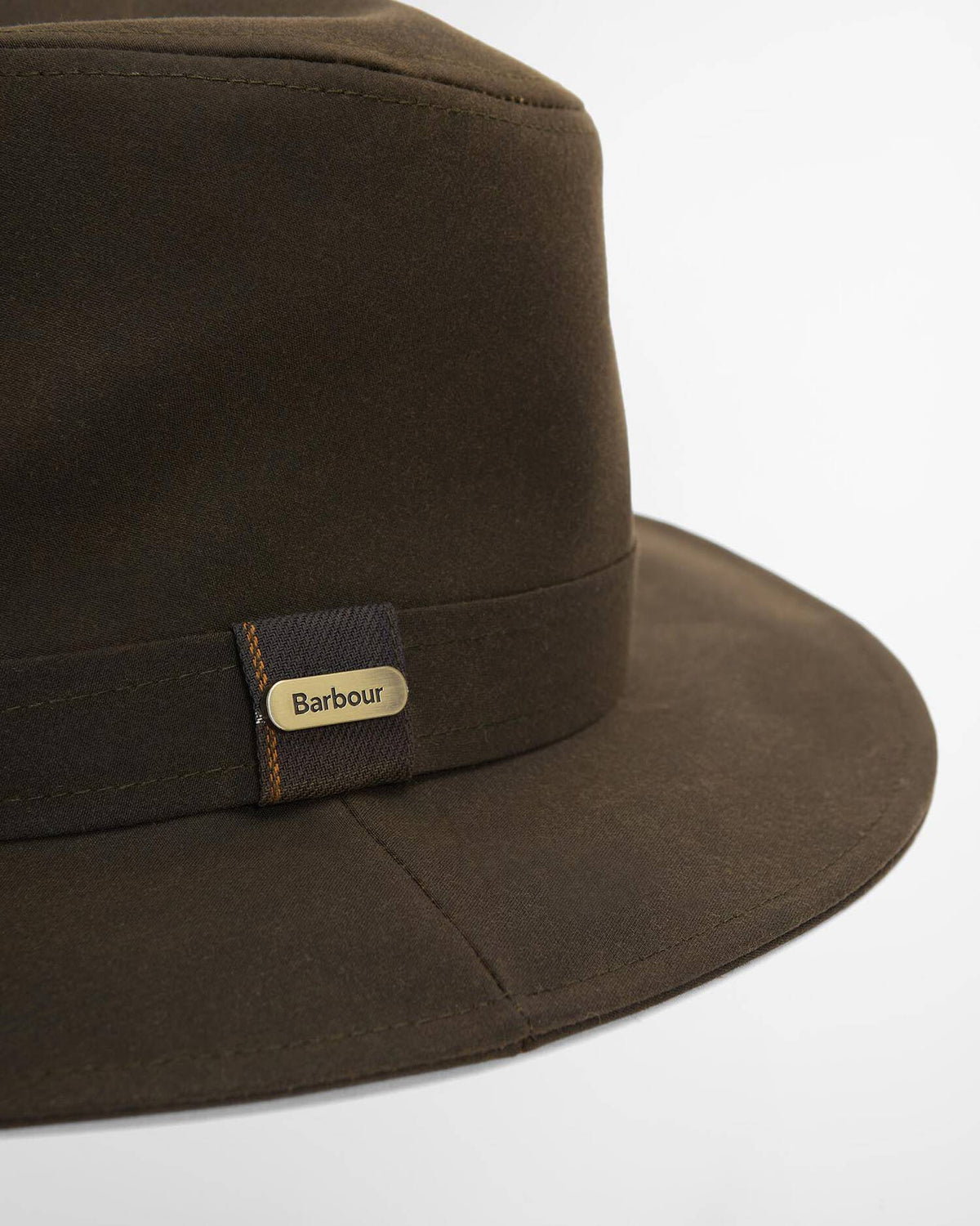 Barbour Olive Fedora Hat