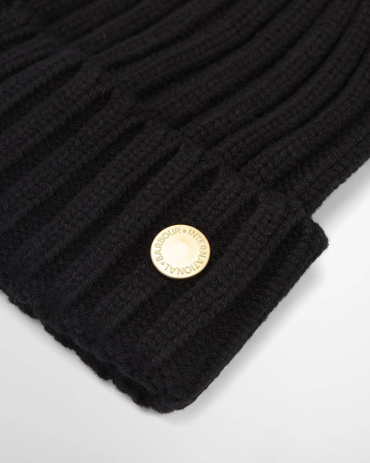 Conway Black Bobble Hat