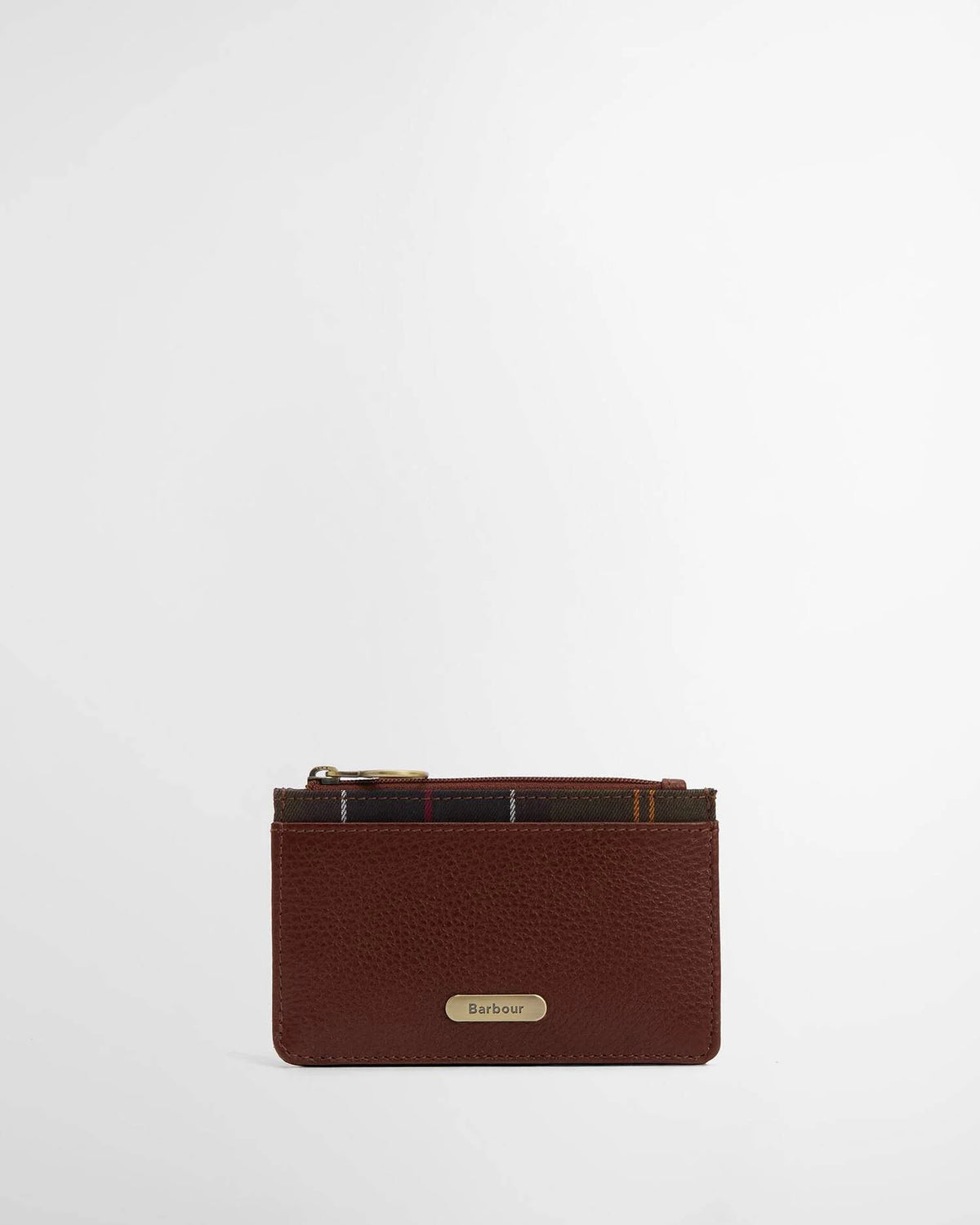 Alder Brown Leather Card Holder