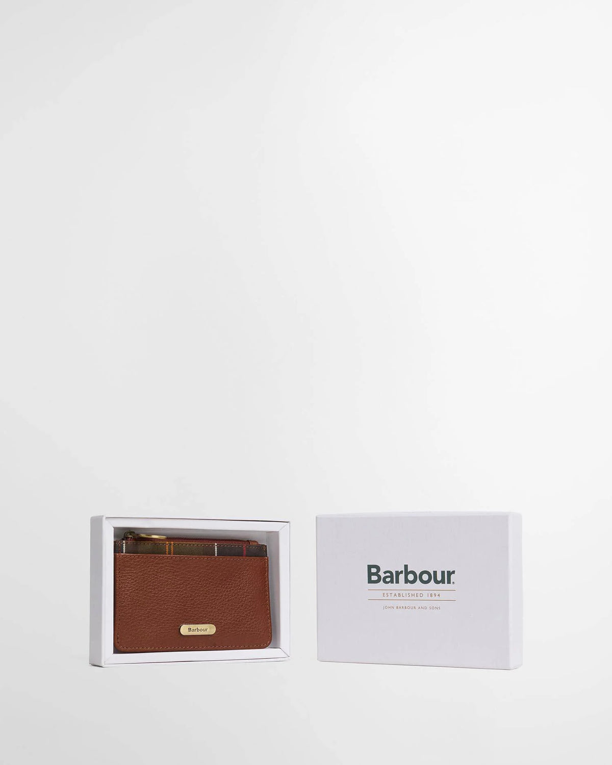 Alder Brown Leather Card Holder