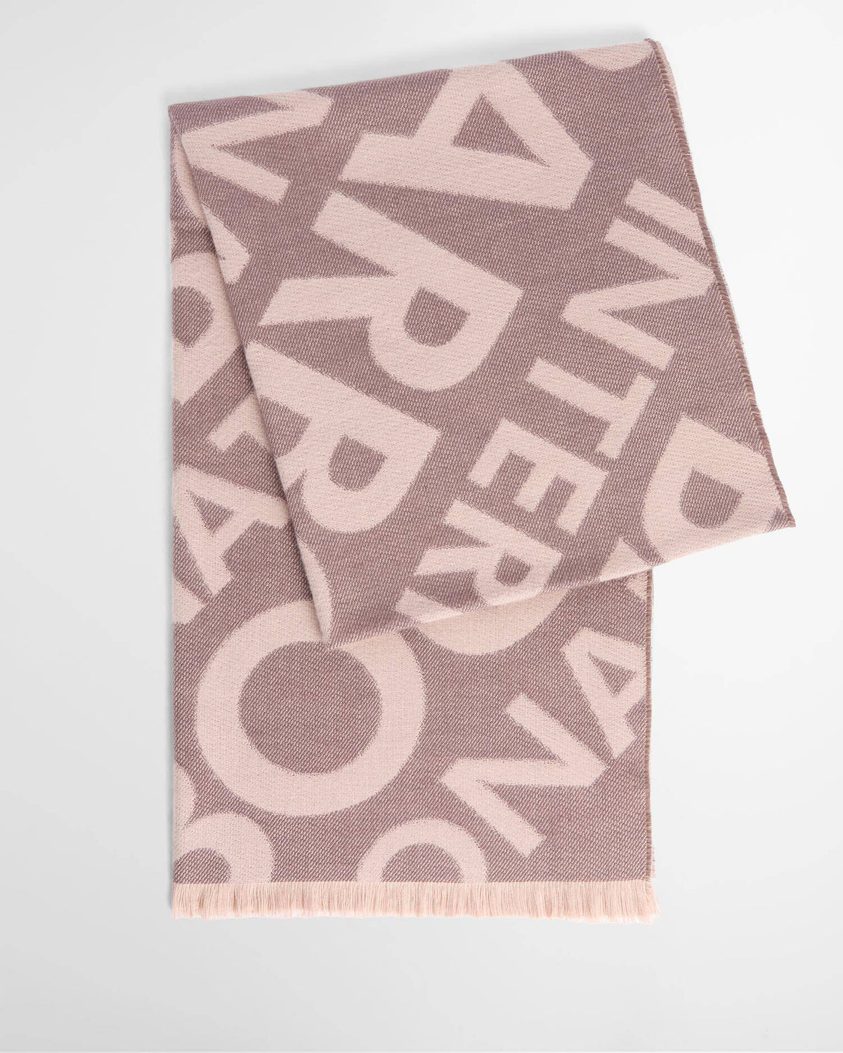 Kenna Truffle Barbour Logo Scarf
