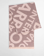 Kenna Truffle Barbour Logo Scarf