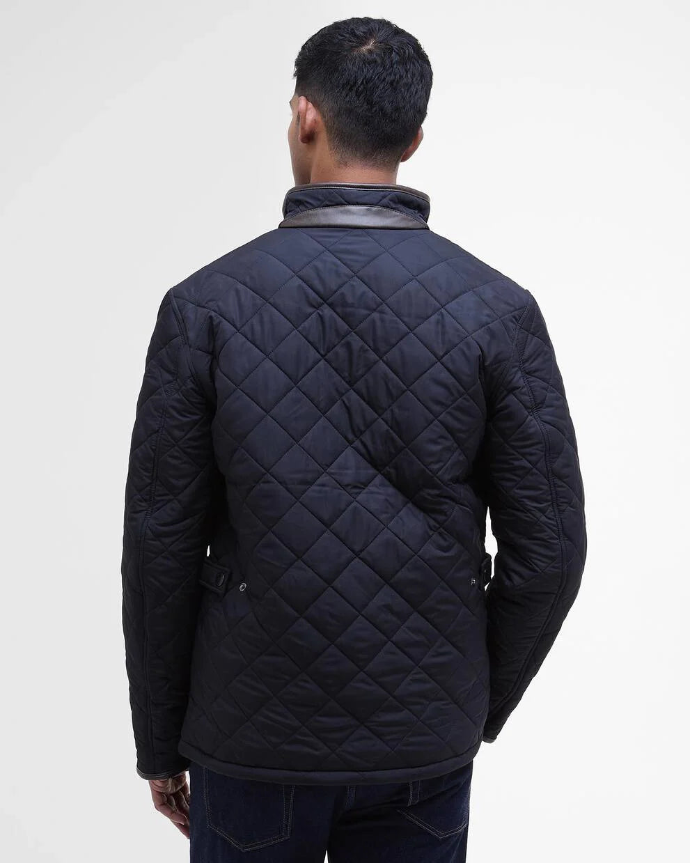Barbour Navy Powell Quilted Jacket