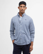 Barbour Navy Finkle Tailored Long-Sleeved Shirt