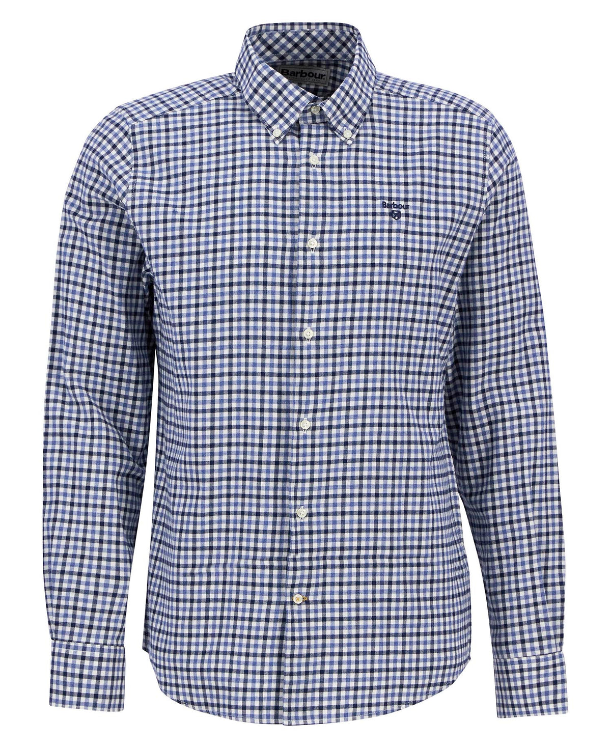 Barbour Navy Finkle Tailored Long-Sleeved Shirt