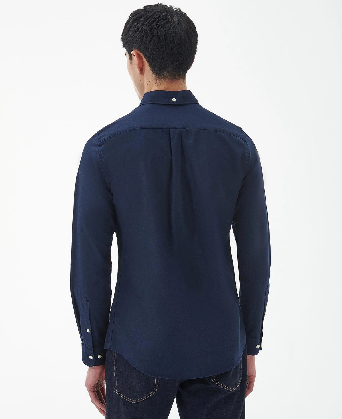 Barbour Navy Oxtown Oxford Tailored Shirt